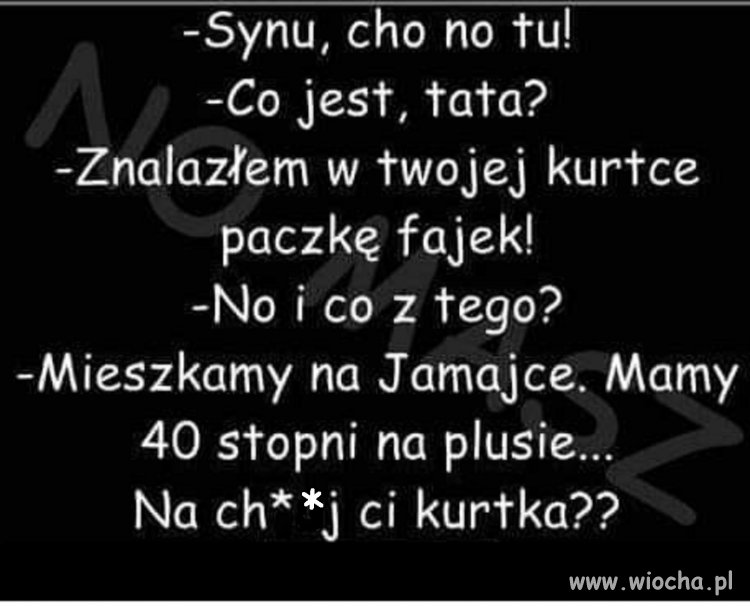 żeby fajki schować