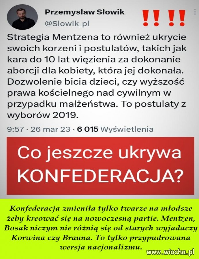 Ukrywa co się da, wszystko ujawnią po wyborach