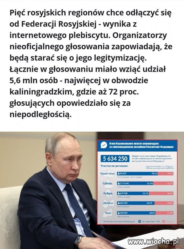 Putler zagotował się.