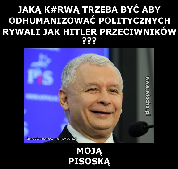 JAKĄ K#RWĄ TRZEBA BYĆ ABY ODHUMANIZOWAĆ
