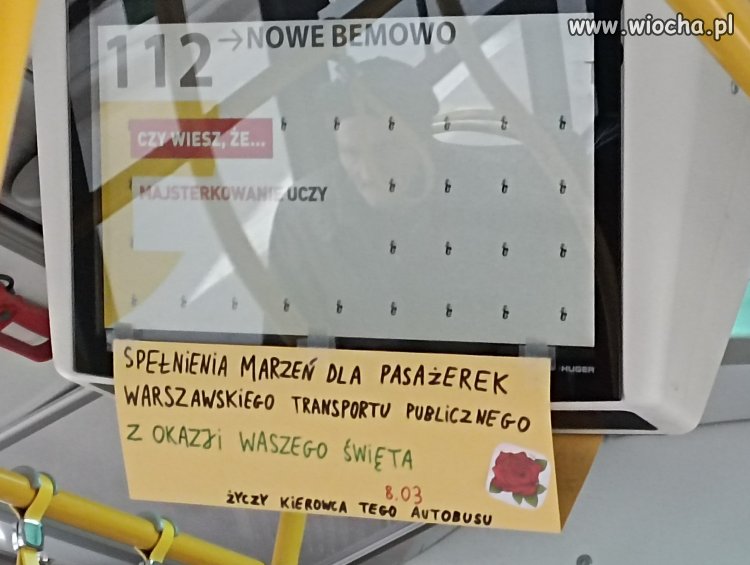 Z okazji Dnia Kobiet
