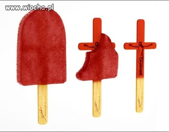 Lody w Toruniu.
