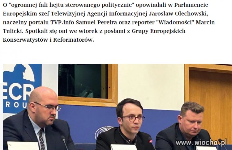 A więc naczelni hejterzy ze szczujni