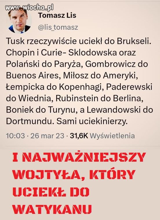 Uciekinierzy według Pisonizmu