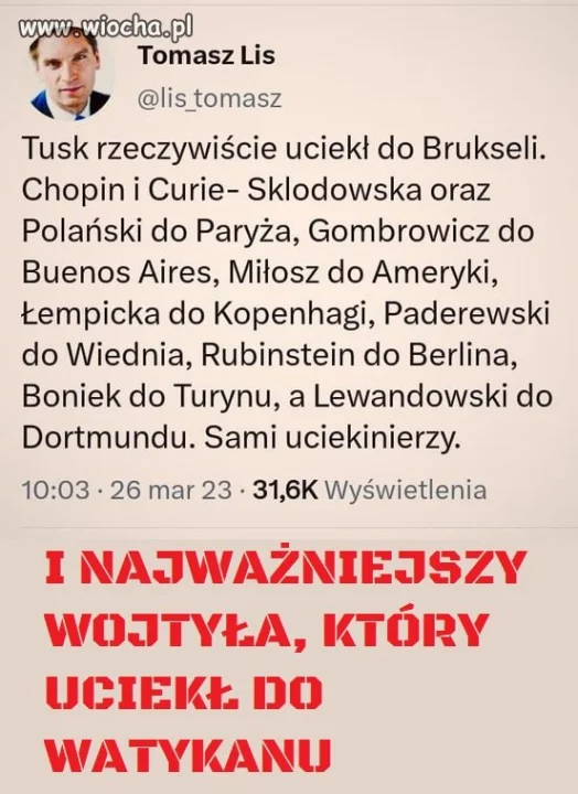 Uciekinierzy według Pisonizmu