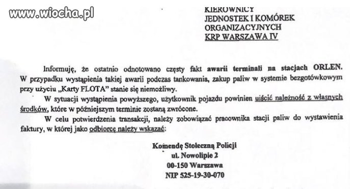 Bieda w policji