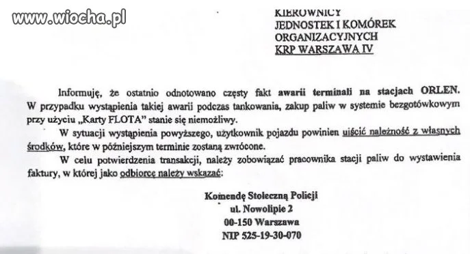 Bieda w policji