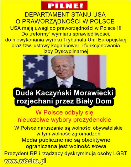 PiS to bezprawie i niesprawiedliwość!