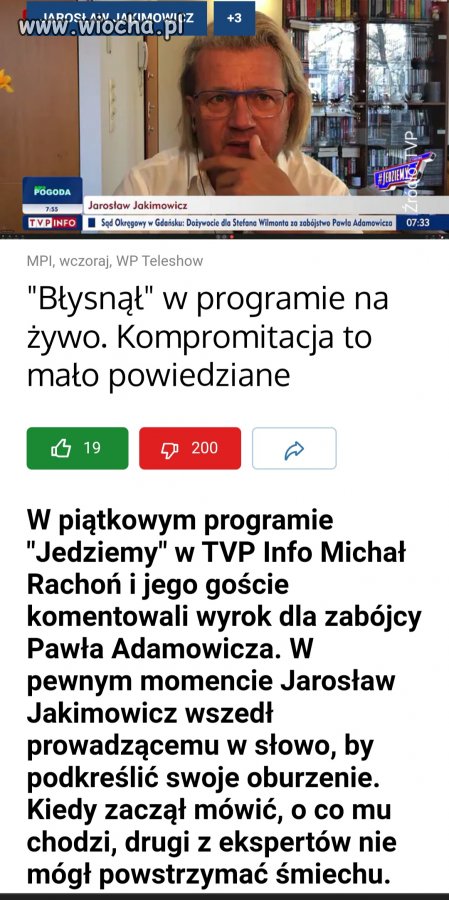 Co się odezwie to kompromitacja. 