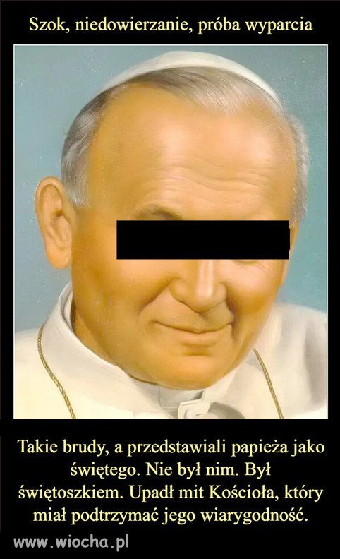 Był święty ale się zbył...nareszcie 