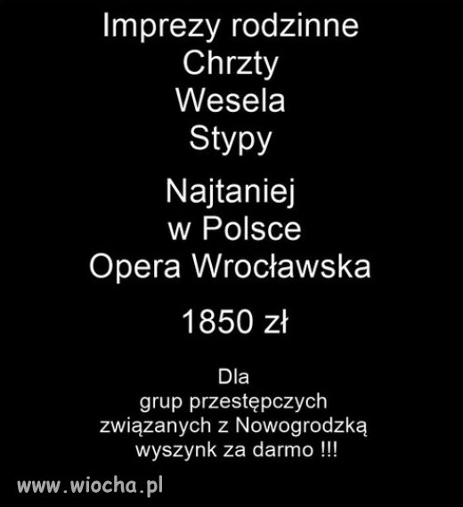 Opera Wrocławska - Krużganek kultury PiSu!