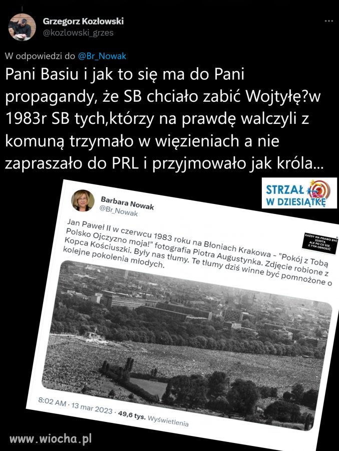 Jak to SB Wojtyłe niszczyło