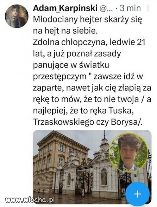 Ma talent, idealnie pasuje do klamcow i oszustow PiSu!