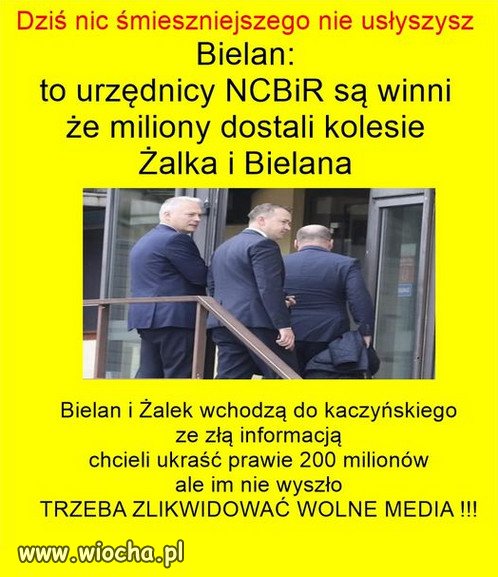Taki niefart PiSu...wydalo sie zanim ukradli!