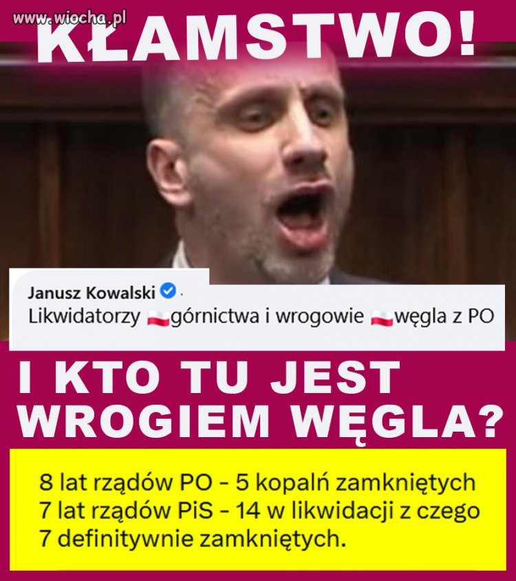 Ja(nóż ) znów potwierdził swoje zdebilenie 