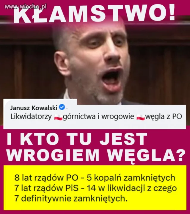 Ja(nóż ) znów potwierdził swoje zdebilenie 