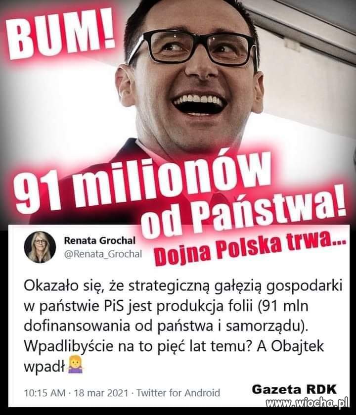 W końcu żyjemy w krainie foliarzy