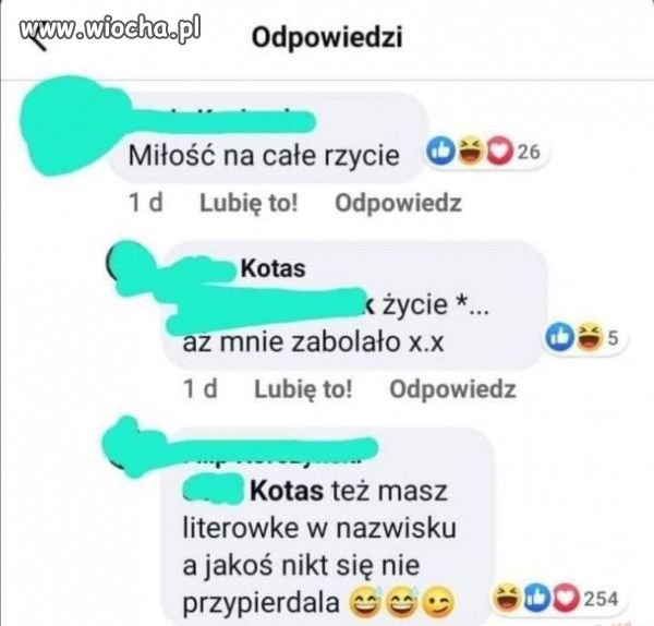 Literówka.