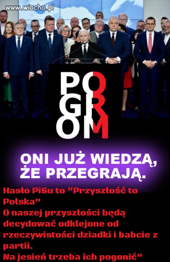 Nie wiem jak będzie ale oni mnie przerażają