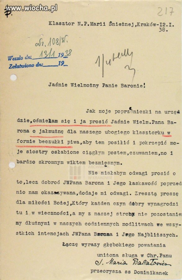 Taki tam kawałek historii