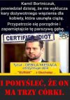 To nie debil, tylko bardzo niebezpieczny fundamentalista.