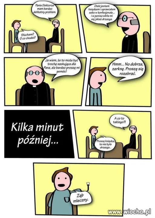Ksiundz u lekarza.