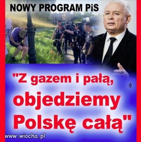 Nowy program Kaczynskiego: Pala i Gaz+