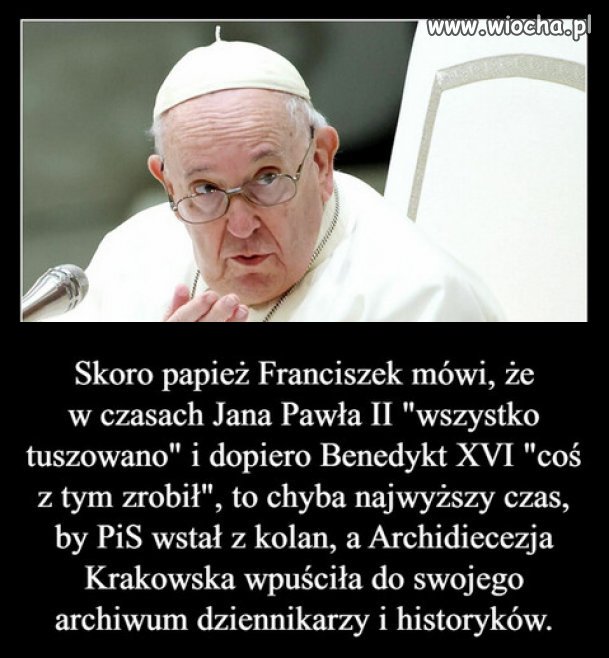 JP2 powtarzał: "poznacie prawdę a prawda Was wyzwoli"