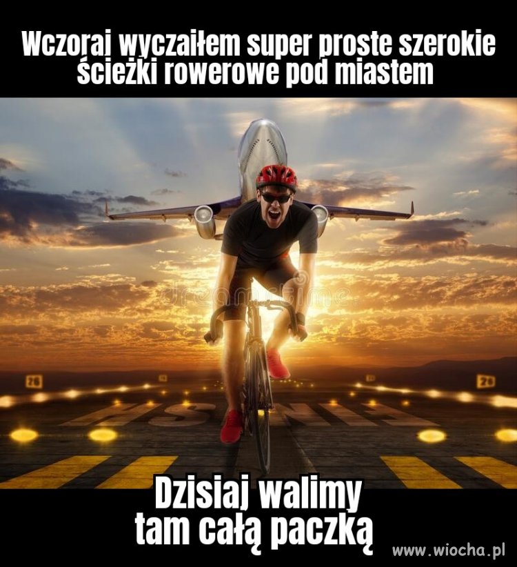 Udanych rowerowych szusów wszystkim 
