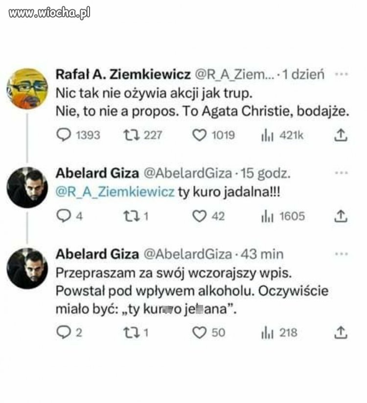Człowiek jak wytrzeźwieje