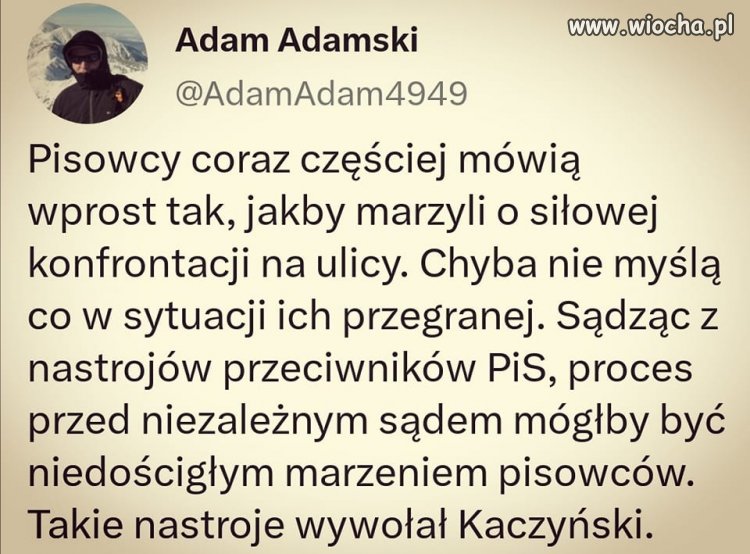 Pisowskie ciągoty