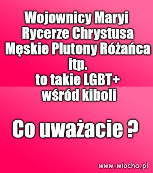 Myślał, myślał i wymyślił ...