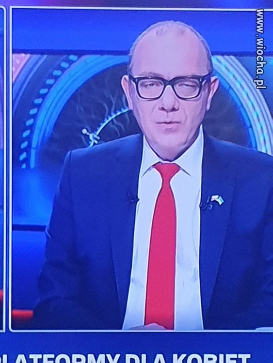 Przedstawiciel qrwizji w Polsacie