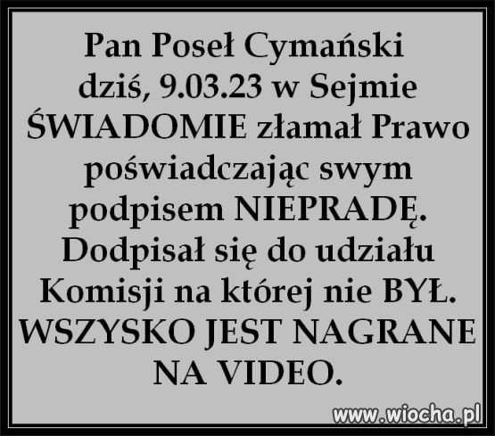 I co mi zrobicie ???
