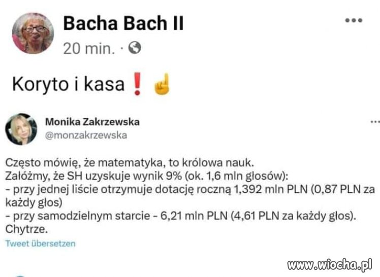 Interes osobisty się liczy, tu nie o Polskę chodzi.