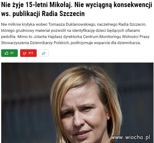 żadnych konsekwencji dla radia szczecin