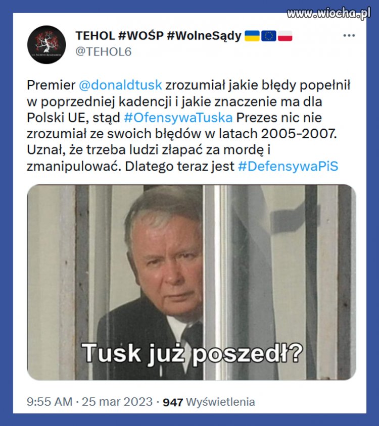 Dlatego teraz jest defensywa pis