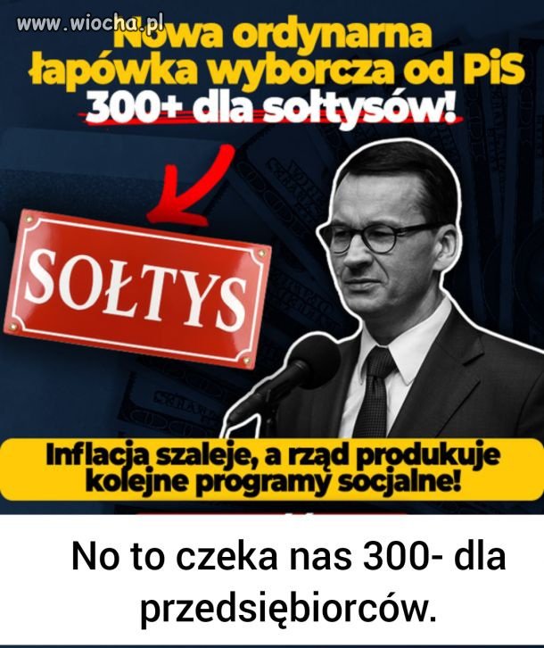 Kolejna kiełbasa wyborcza Moradzieckiego