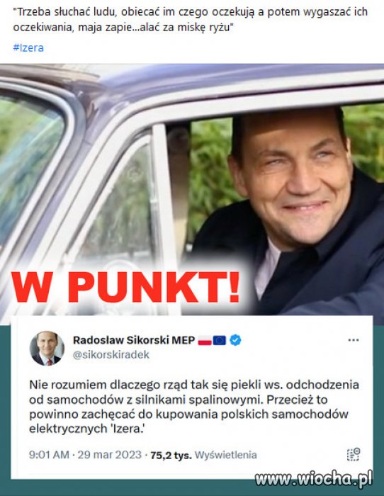 Morawiecki zapowiadał milion aut elektrycznych do 2025 r. 