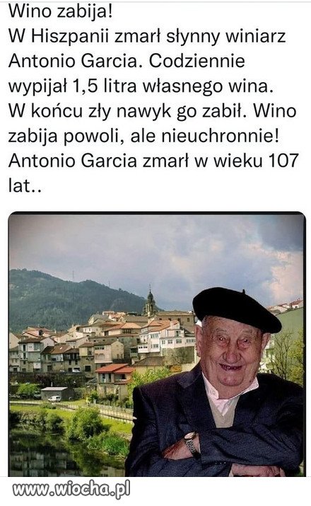 Wino zabija...