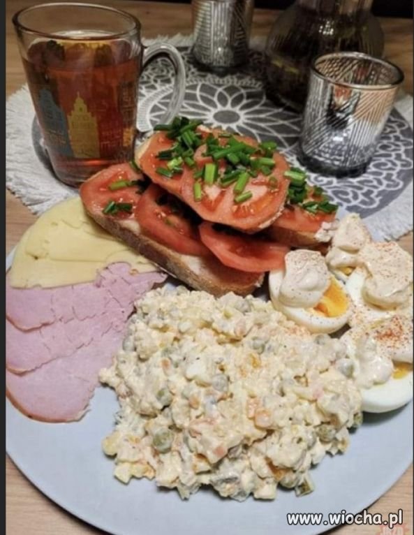 Tak wygląda śniadanie na bogato.