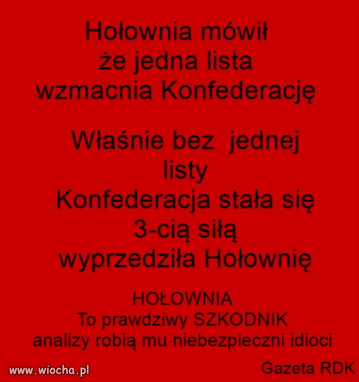 Hołownia to koń trojański PISu