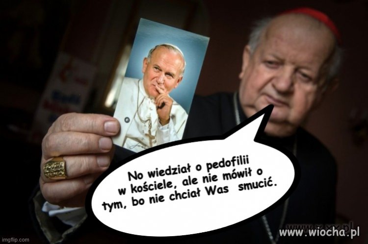 Może nie walczył z pedofilią w kościele