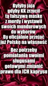 Ciekawe jak długo by się jednoczyli? Ci z lewa i prawa