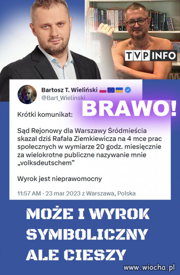 Pisowskie ścierwo z wyrokiem