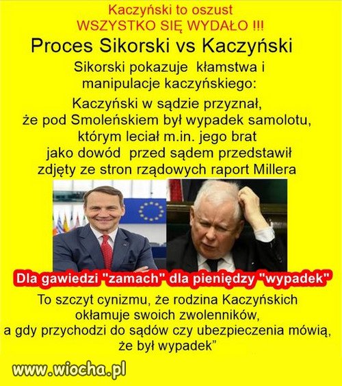 To już koniec knucia i szczucia Kaczyńskiego o Smoleńsku...