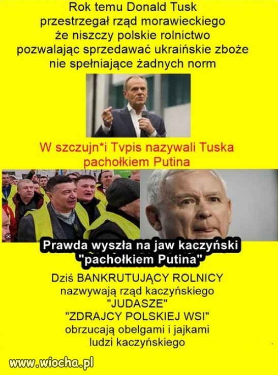 Wiesniacy i tak zaglosuja na PiS, jak im klecha podpowie z ambony!
