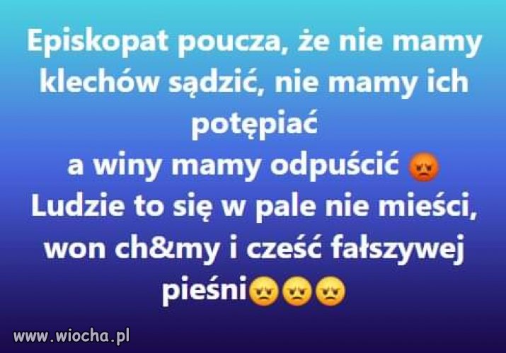 My jesteśmy bogami i nie próbuj myśleć inaczej, polska ciemnoto