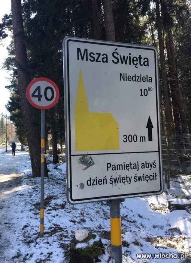 Takiego znaku w kodeksie nie kojarzę