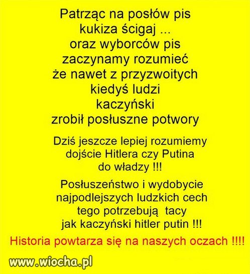 Historia kołem się toczy...